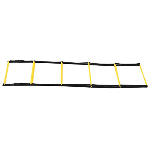 Speed Ladder for Football Footwork Training, Agile Speed Training Ladder with Anti - Slip Rungs, 14.4ft Fixed 10 - Rung Design with Carry Bag for Soccer Drills