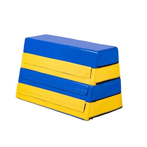 Kids Jumping Boxes for Training, Stackable Soft Plyo Box, Foam Plyometric Jump Box, for Kindergarten, School, Home, Gym, Training Fitness - size: 80x50x60cm