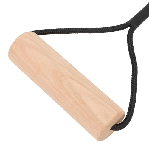 Wooden Gymnastic Rings with Adjustable Straps - Rings for Home Gym, Calisthenics, Pull Ups & Strength Training