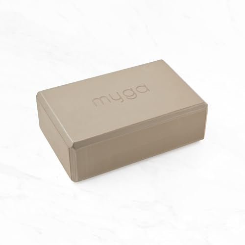 MYGA Yoga Block,Lightweight EVA Foam Yoga Brick,High Density Non-Slip Block for Yoga Poses, Pilates, Balance and Flexibility
