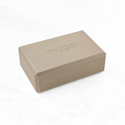 MYGA Yoga Block,Lightweight EVA Foam Yoga Brick,High Density Non-Slip Block for Yoga Poses, Pilates, Balance and Flexibility
