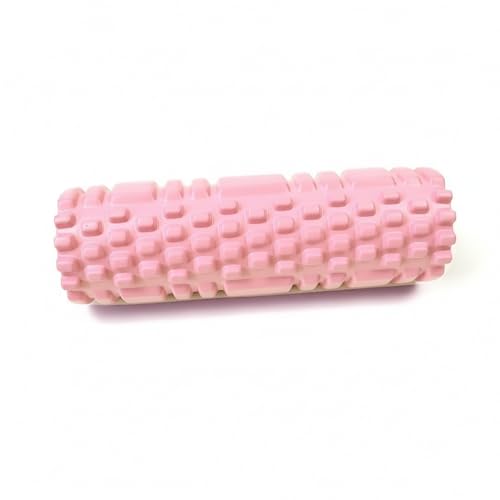 Mini Foam Roller, Textured PVC Surface for Targeted Pressure, Compact 10.2 Inch Design for Travel and Gym Bags (1 PC)