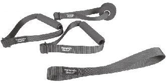 Therapist’s Choice® Accessories Kit for Bands/Tubes: Including 2 Handles, Door Anchor and Assist Strap
