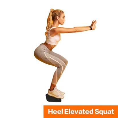 Slant Board Incline Board for Calf Stretching, Squats, Foot Stretch and Calf Raise, Squat Wedge Calf Stretcher for Strength and Balance Training