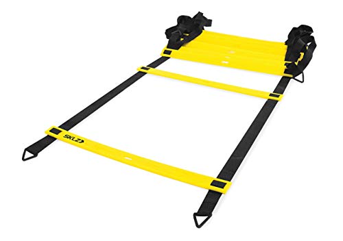 SKLZ Speed and Agility Ladder - Training Equipment for Athletes - Improve Coordination, Footwork, and Quickness - Ideal for Soccer, Football, and Fitness Workouts - style: Quick Ladder, 15-Feet