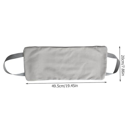 balacoo Fitness Training Sandbag Durable Exercise Sandbag with Handles for Weightlifting Yoga and Muscle Building Versatile Sand Weighting Bag for Home and Gym Workouts Gray
