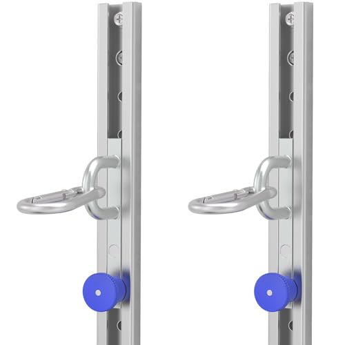 Resistance Bands Wall Anchor Exercise Equipment Platform Base(Length 40"),Adjustable Wall-Mounted Anchor Multi-Purpose Fitness System for Complete Full Body Strength Training