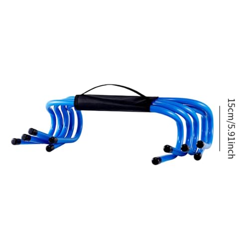 Yiju 5 Pieces Football Training Hurdles Physical Training Obstacles Practical Physical Training Barrier for Basketball Training