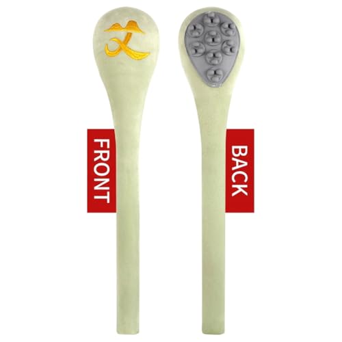 Manual Back Massager & Meridian Pat Stick, Extended Handle Body Percussion Tool for Seniors & Adults, Flexible Relaxing Hammer for Neck, Shoulder, Legs, Home & Office Use