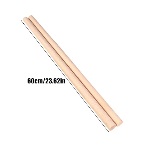 Yoga Stick for Exercise 2 Pieces Workout Stick - color: 60cm
