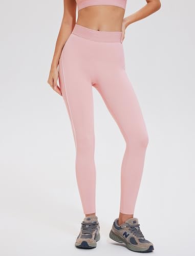 Women's 2 Piece Workout Sets Athletic Yoga Outfits with High Waist Tummy Control Tops and Leggings for Gym Running