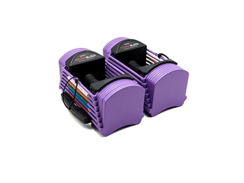 24 lb Sport Dumbbell by PowerBlock - color: Lavender