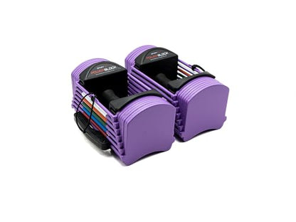 24 lb Sport Dumbbell by PowerBlock - color: Lavender