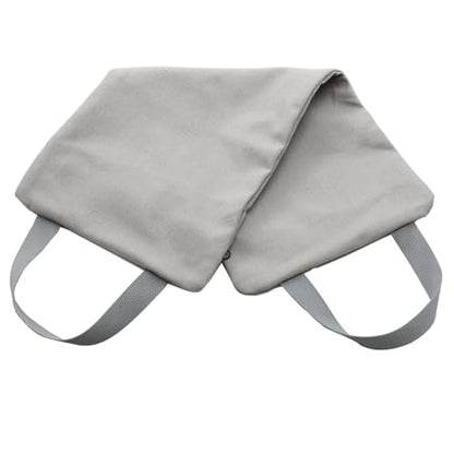 balacoo Fitness Training Sandbag Durable Exercise Sandbag with Handles for Weightlifting Yoga and Muscle Building Versatile Sand Weighting Bag for Home and Gym Workouts Gray