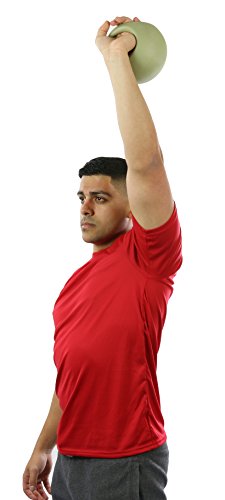 CanDo 10-3290 One Handle Medicine Ball, 2 lb, Tan - size: 2 lbs