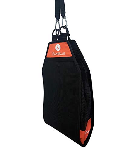 Sveltus Unisex Adult Power Bag, Black/Orange