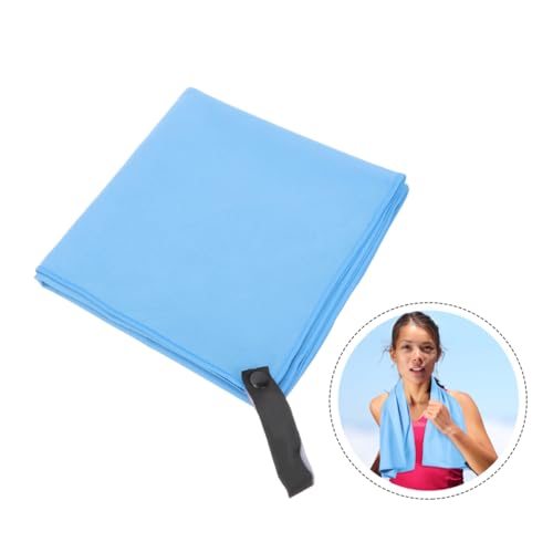 Superfine Fiber Quick-Drying Sports Towel 40x80cm Breathable Mesh Bag, Sweat-Absorbing Travel Towel for Outdoor Camping and Fitness