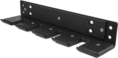 Yes4All Vertical Wall Mounted Olympic Barbell Holder, Barbell Storage Rack, Hanging Barbell Rack for Home Fitness Equipment - color: Black Vertical Wall Mounted - 4 Bars