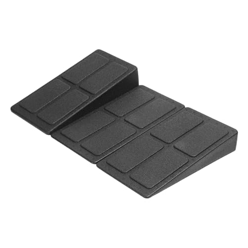 VALICLUD 3pcs Foot Mat Calf Stretcher Squat Wedge Indoor Fitness Board Sturdy Easy to Use