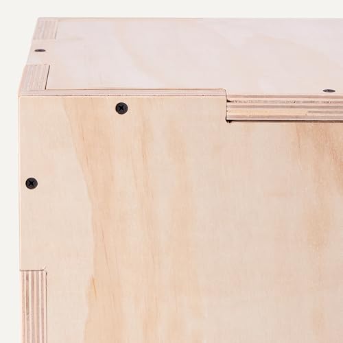 Amazon Basics Plyometric Jump Box, Plyo Box Jumps for Home Gym