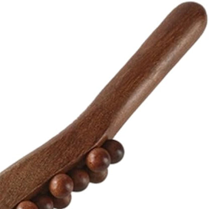 Wood Massage Bar - Long-Lasting, Natural Portable Wooden Roller Bar | Gua Sha Sticks for Home House Bedroom Office Indoor Women Men Arm Legs Shoulders