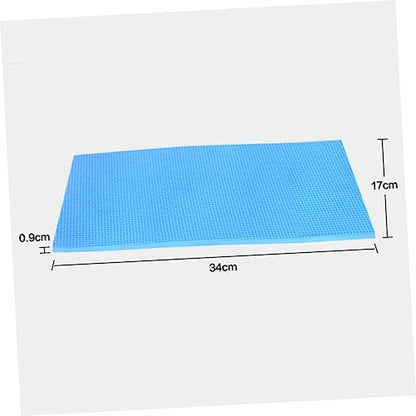 Kisangel Rubber Ab Wheel Roller Abdominal Exercise Trainer Core Knee Mat Muscle Training Tool Fitness Device