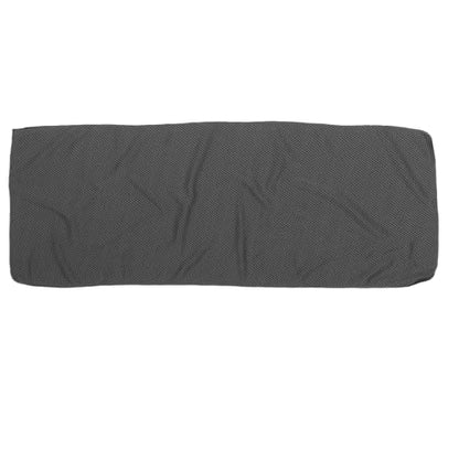 SOLUSTRE Quick Dry Sweat Towel for Workout and Outdoor Sports Microfiber Gym and Camping Towel with Sweat Absorbent Fabric for Hiking Yoga and Beach Use 1pcs Dark Gray with Mesh Bag