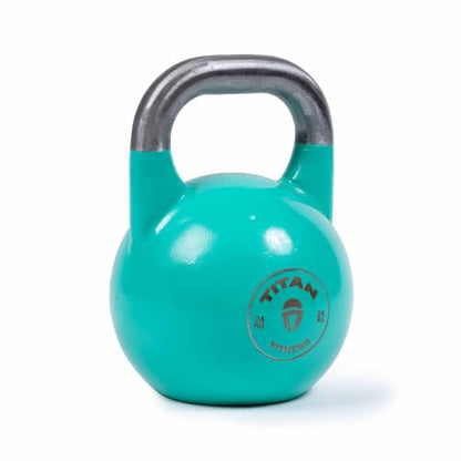 Titan Fitness Competition Kettlebell, Single Piece Casting, KG Markings, Full Body Workout - size: 53.0 Pounds