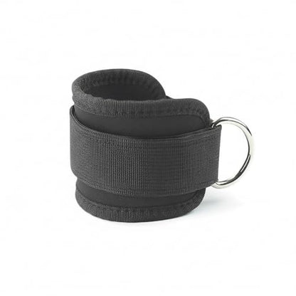 Ankle Weights with Soft Sponge Padding and Adjustable Hook and Loop Straps for Walking, Yoga, and Fitness (1 PC) - color: Black