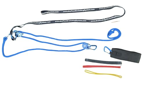 Resistance Band Kit with Pulley, Ankle Strap, Carabiners, Flexibility Training