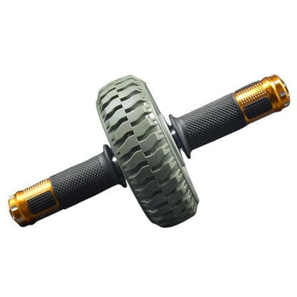 Single-wheel Stable Abdominal Great Easy To Assemble Ab Wheel Roller Working Out Power Exercise Wheel Muscle-strength - size: Gray