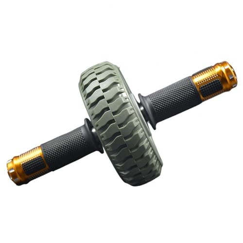 Single-wheel Stable Abdominal Great Easy To Assemble Ab Wheel Roller Working Out Power Exercise Wheel Muscle-strength - size: Gray