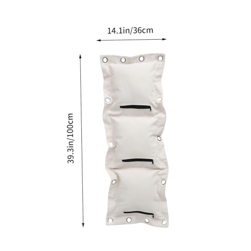 KOMBIUDA 1pc Upgraded Thickened Wall Empty Sandbag for Home Fitness Canvas for Martial Arts Training Lightweight and Portable Design