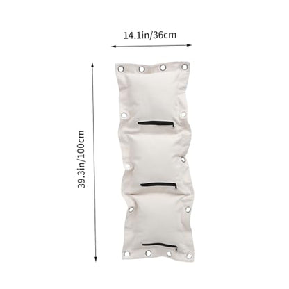 KOMBIUDA 1pc Upgraded Thickened Wall Empty Sandbag for Home Fitness Canvas for Martial Arts Training Lightweight and Portable Design