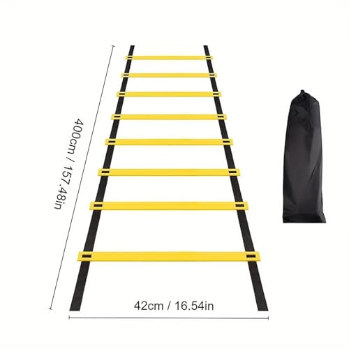 Agility Ladder Football Footwork Training Fitness Feet Training Equipment Outdoor Sports Flexible Rugby Speed Ladder Foldable