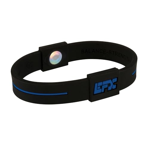 Performance Balance Bracelet & Wristband, Silicone Hologram Band for Athletes, Seniors & Active Adults, 24/7 Wear, User-Reported Balance, Strength & Flexibility, Vertigo & Dizziness Relief