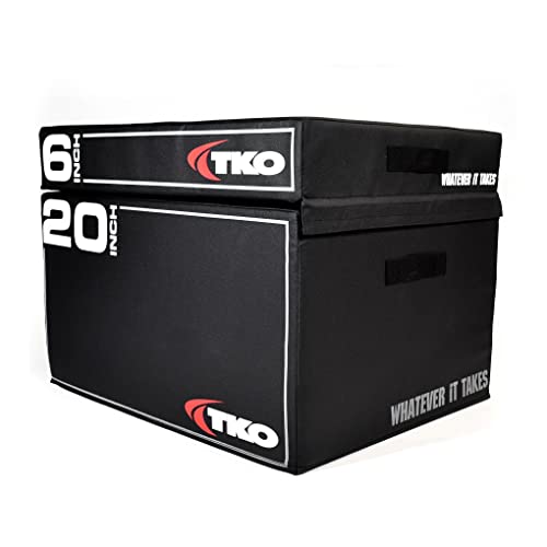 TKO Stackable Foam Plyo Box Set