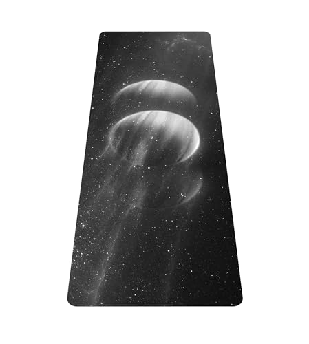 Cifupy Yoga Mat Double-Sided Non Slip Exercise Mat Eco Friendly TPE Fitness Exercise Mat With Carrying Strap & Storage Bag Workout Mat for Yoga, Pilates and Floor Exercises