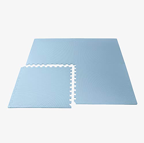 We Sell Mats 1/2-inch Multi-Purpose, Sky Blue, 16 Sq Ft (4 Tiles) - color: Sky Blue, style: 16 Square Feet (4 Tiles)