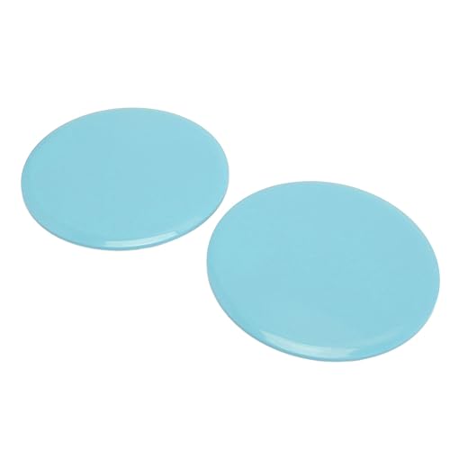 Jiawu Core Sliders, Dual Sided ABS Foam 2 Pack Exercise Sliders, Pilates with Non Slip Surface for Carpet Hardwood Floors Home Gym Workout Equipment