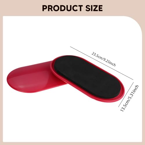 2X Exercise Core Sliders Slide Pads Abdominal Training Full Body Workout Ab Pads Sliding Discs for Pilates Home