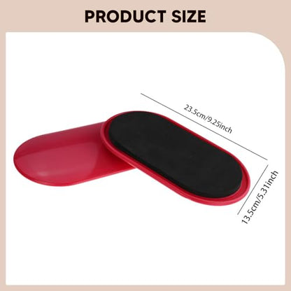 2X Exercise Core Sliders Slide Pads Abdominal Training Full Body Workout Ab Pads Sliding Discs for Pilates Home