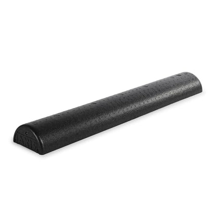 OPTP AXIS Firm Density Foam Roller – Half-Round, Black, 36" X 3" - color: Black - 36" X 3" Half-round