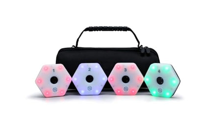 Reaction Training Light Speed Agility Improvement Reaction Lights Training Pods for Soccer Basketball Boxing Training