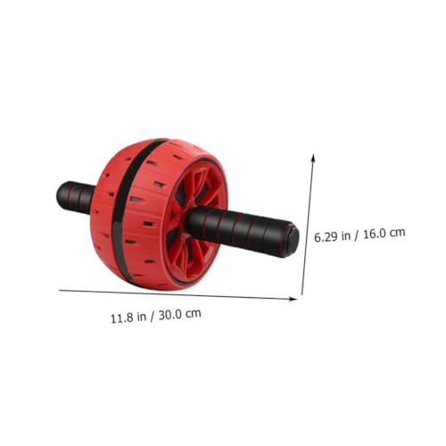 Silent Ab Roller Wheel for Core Strengthening Fitness Abdominal Muscle Trainer with Knee Mat Suitable for Men Women Beginners and Experts Home Gym Exercise Equipment