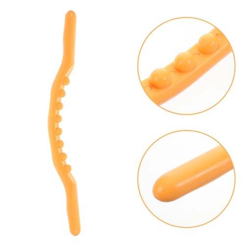 Handheld Muscle Roller Stick for Deep Tissue Massage, Manual Leg Massager Roller, Portable Body Massage Hammer for Back and Fitness