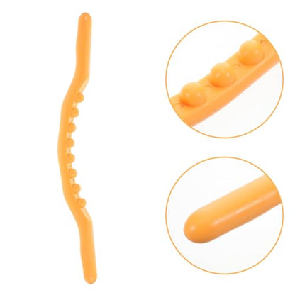 Handheld Muscle Roller Stick for Deep Tissue Massage, Manual Leg Massager Roller, Portable Body Massage Hammer for Back and Fitness