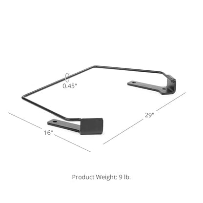 Titan Fitness Wrap Around Rail Attachment Fits Pro Sled Core Unit, Push, Pull, or Drag Sled for Speed Training and Agility
