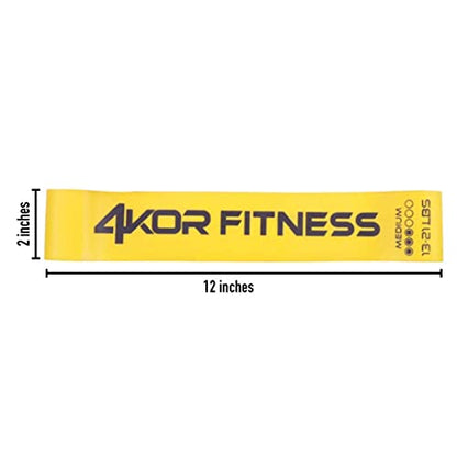 Resistance Loop Band Set, Perfect for Crossfit, Yoga, Physical Therapy, and Booty Building - color: 6 Piece Miniband Set (2" x 12")