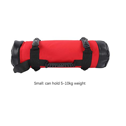 Weightlifting Workout Sandbag, Fitness Exercise Sandbag with Ergonomic Handle, Durable Oxford Cloth Outer Skin for Core and Full Body Training, Includes 2 Fillable Inner - size: Small Size